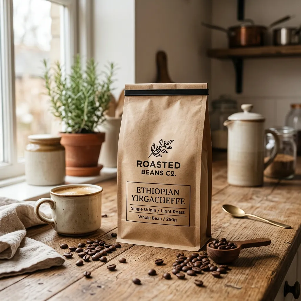 Brown_kraft_coffee_pouch_wooden