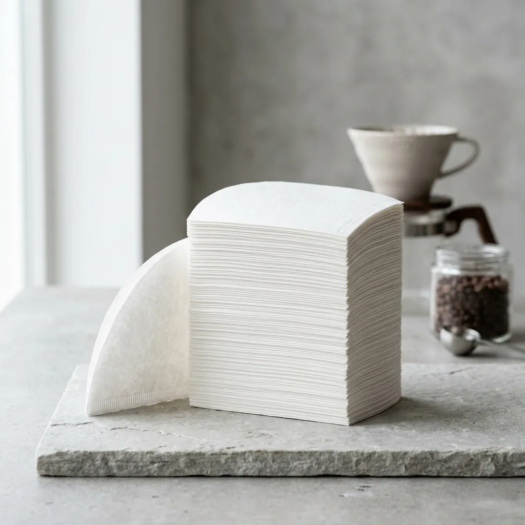 White_coffee_filter_papers_stacked