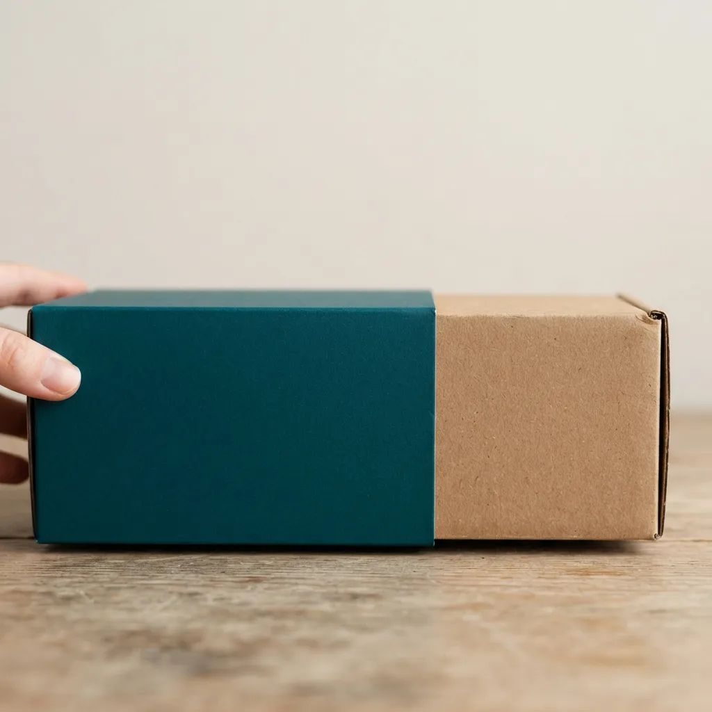 Cardboard_box_sleeve_sliding_