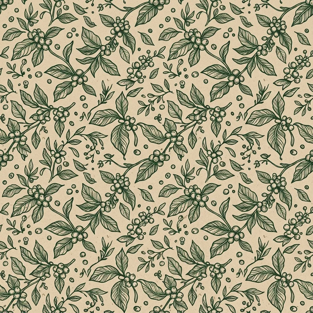 Coffee_wrapping_paper_design