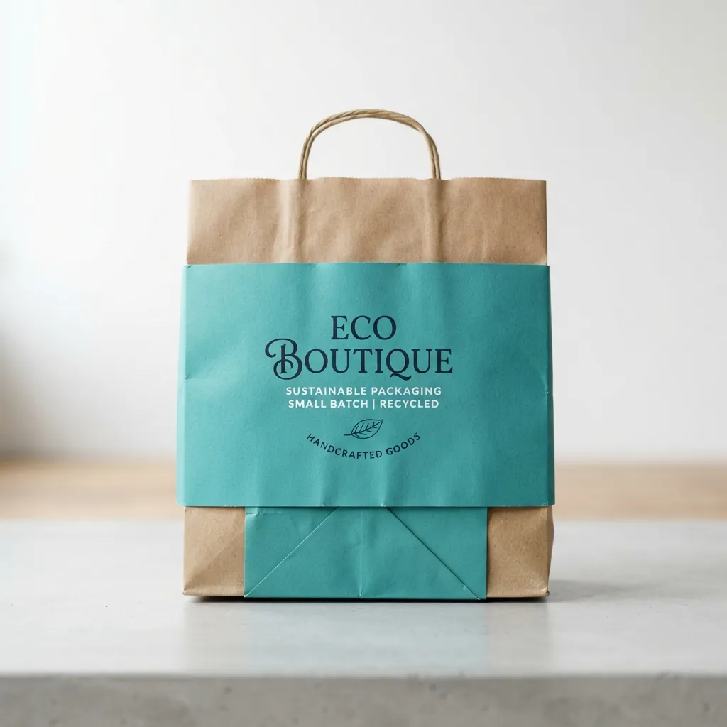 Teal_paper_bag_sleeve_