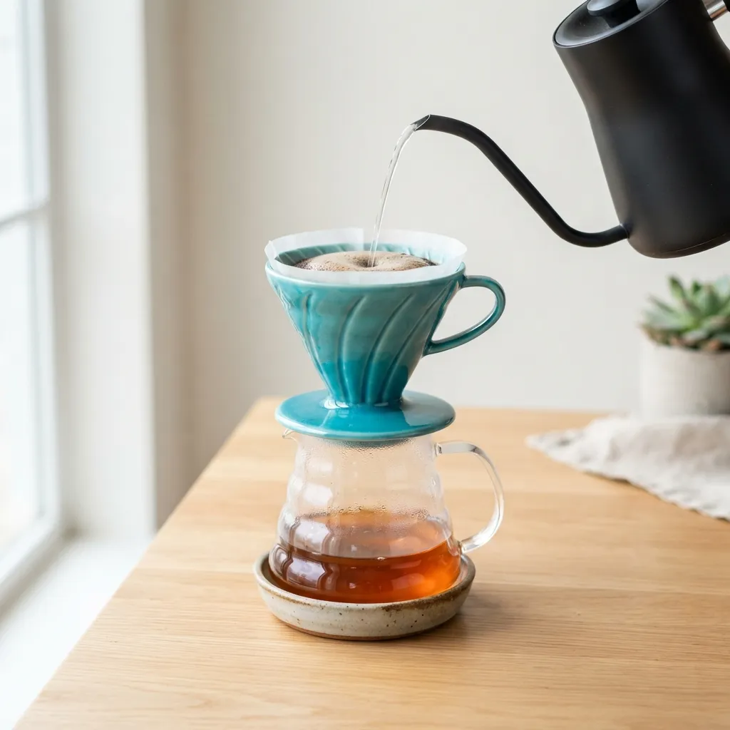 Turquoise_ceramic_coffee_brewer_